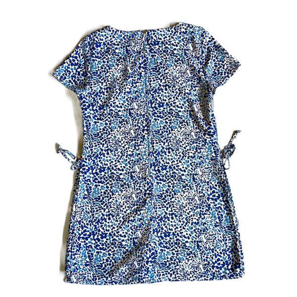 Blue & White Dress Casual Short By Lilly Pulitzer, Size: S For Discount - Image 2