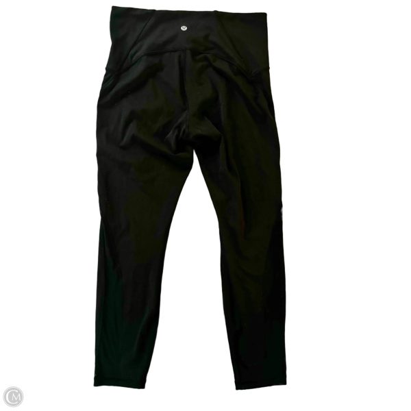 Athletic Leggings By Lululemon In Black, Size: 10 Online now - Image 2