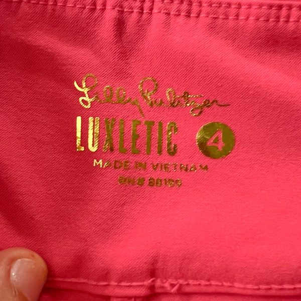 Coral Athletic Pants By Lilly Pulitzer, Size: Xs Online - Image 4