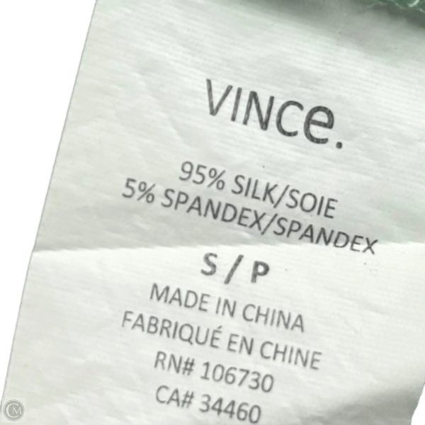 Blouse Sleeveless By Vince In Green, Size: S For Discount - Image 4