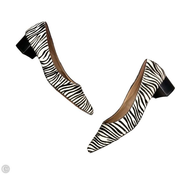 Shoes Heels Block By Paulo In Zebra Print, Size: 6.5 Sale - Image 2