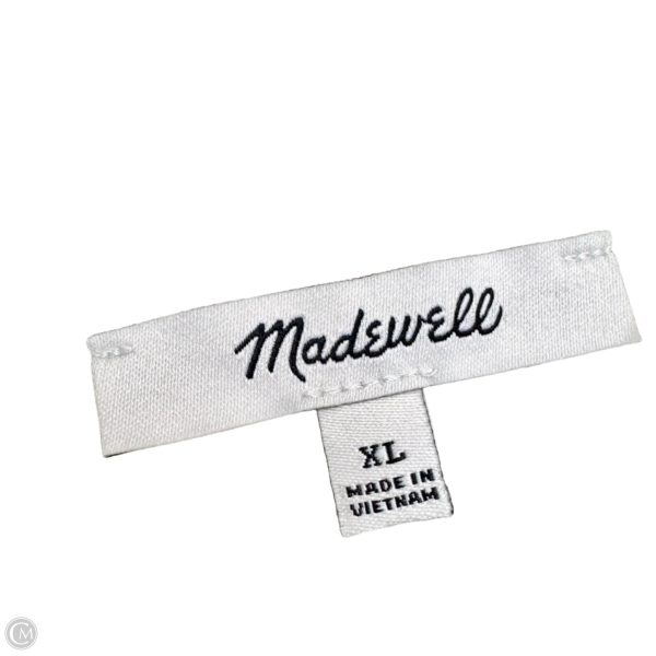 Top Short Sleeve By Madewell In Striped Pattern, Size: Xl For Cheap - Image 3