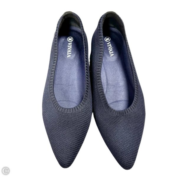 Shoes Flats By Vivaia In Navy, Size: 6.5 Fashion
