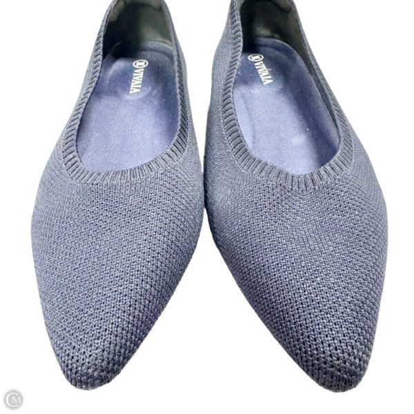 Shoes Flats By Vivaia In Navy, Size: 6.5 Fashion - Image 3