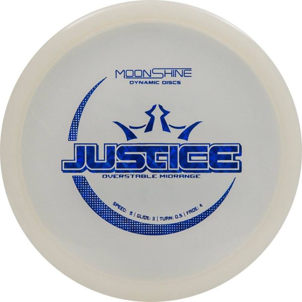 Dynamic Discs Moonshine Glow Lucid Justice Midrange Golf Disc Online