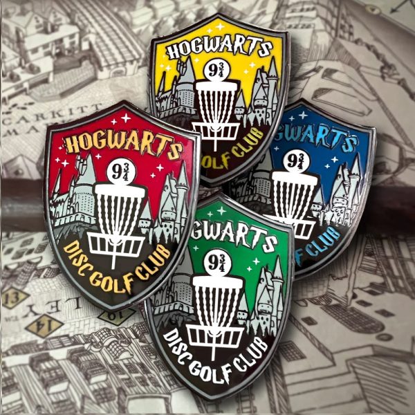 Hogwarts Disc Golf Club Pin Online now