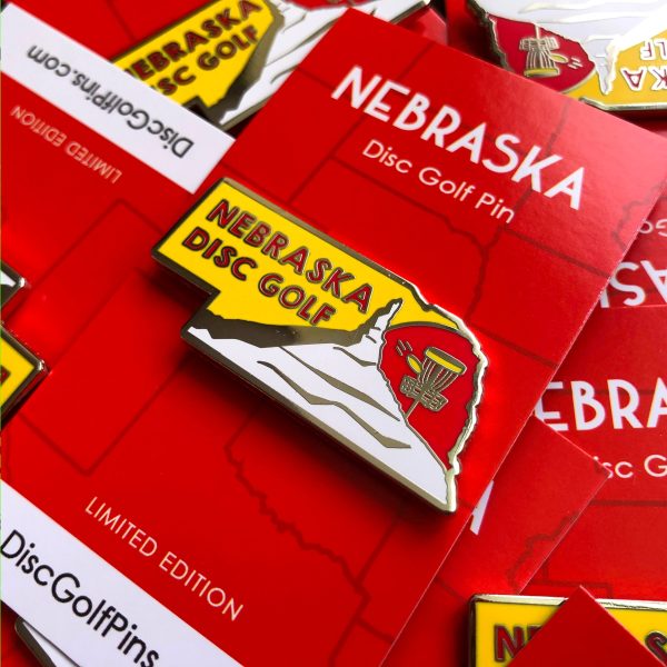 Nebraska Disc Golf Pin For Discount - Image 2