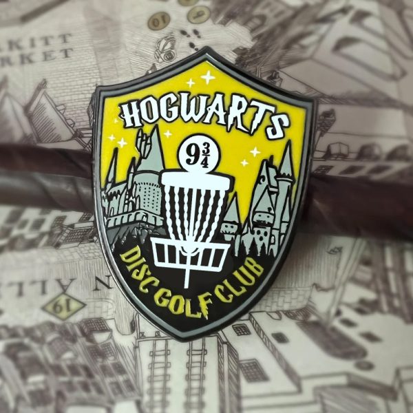 Hogwarts Disc Golf Club Pin Online now - Image 5