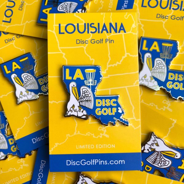 Louisiana Disc Golf Pin For Cheap